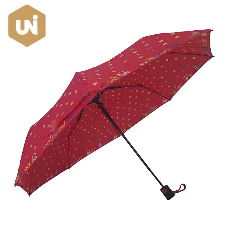 Parapluie automatique pliant pour dame