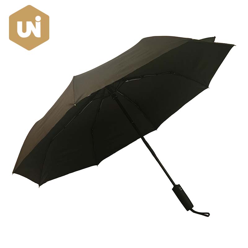 Parapluie à ouverture et fermeture automatique à tête assortie