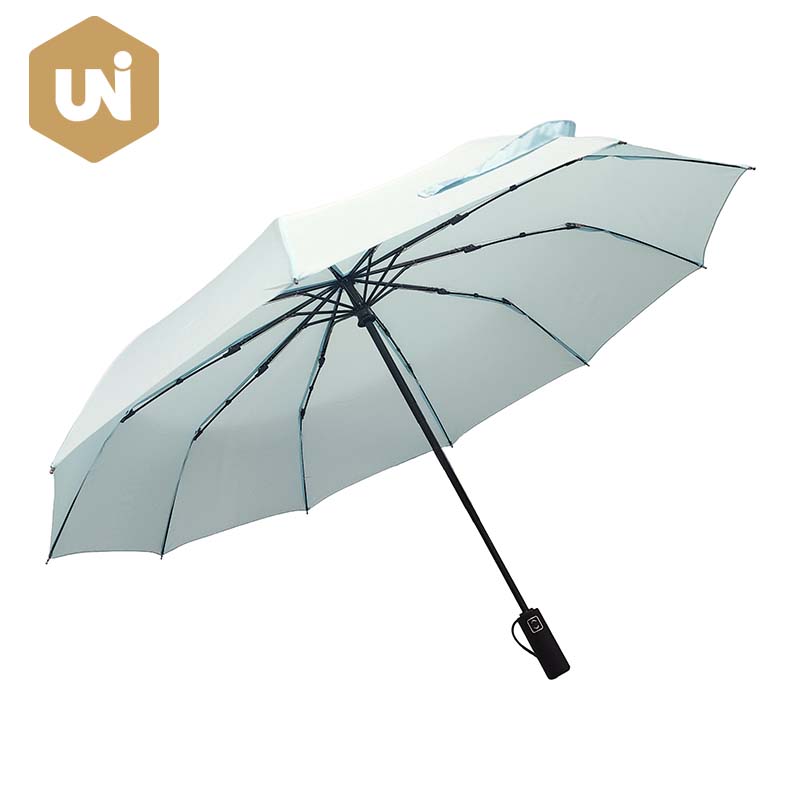 Parapluie à ouverture et fermeture automatique pour une sensation estivale